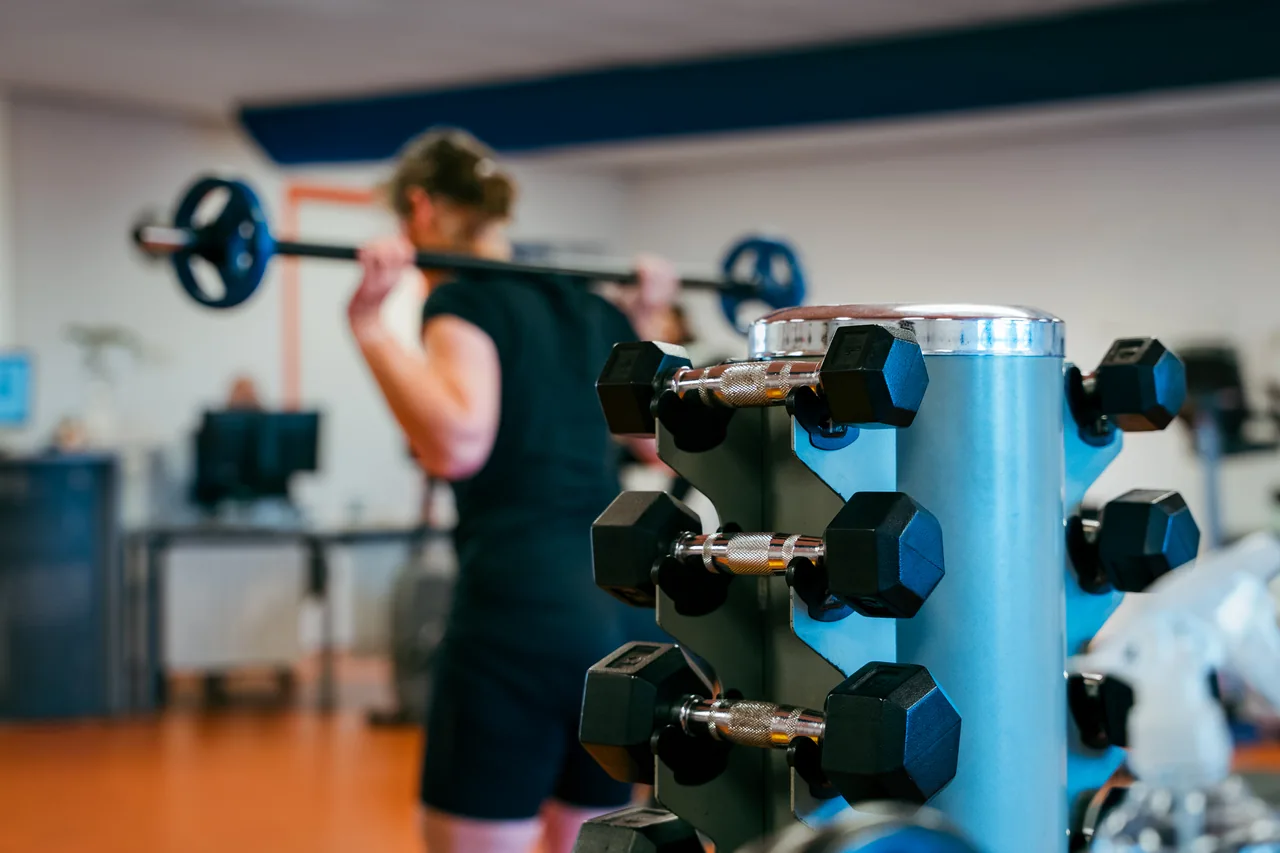 Krachttraining met losse gewichten