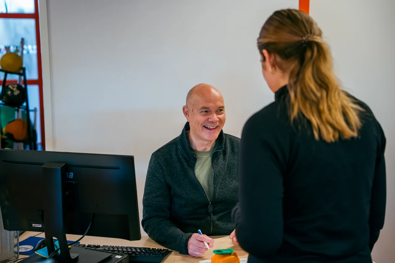Persoonlijk contact aan de balie