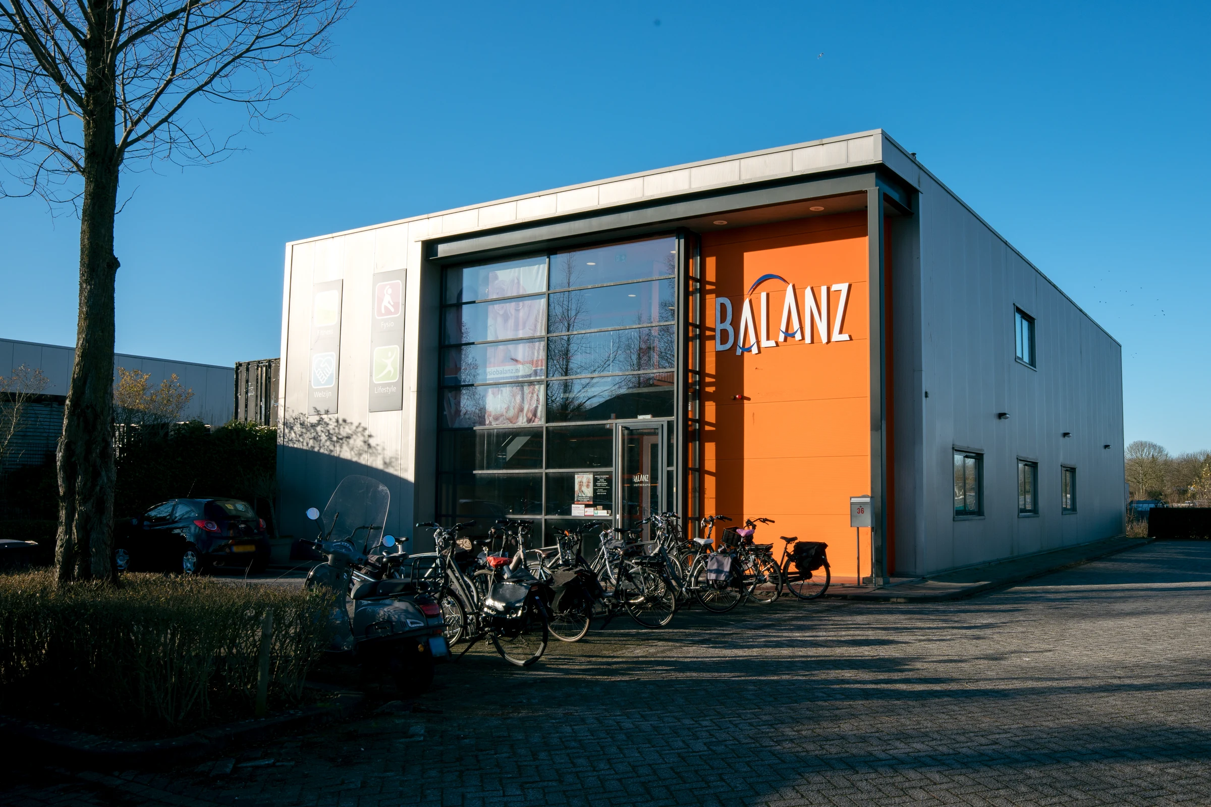 Het Balanz trainingscentrum aan de Bamendaweg in Dordrecht